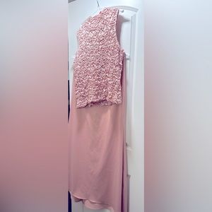 Formal top and skirt, size 12 pale pink perfect for mother of the bride or groom
